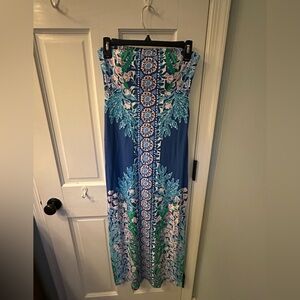 Lilly Pulitzer strapless dress. Size S. NWT